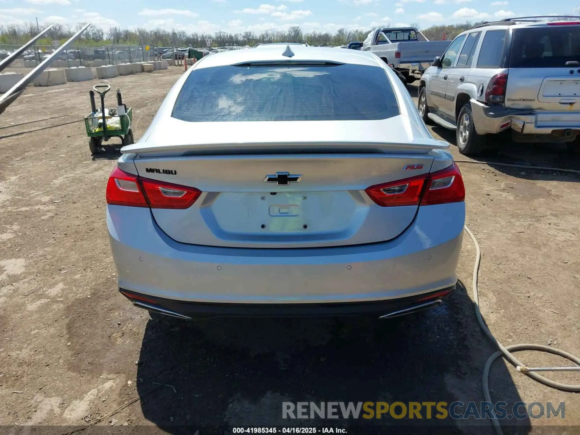 16 Photograph of a damaged car 1G1ZG5ST3MF016518 CHEVROLET MALIBU 2021
