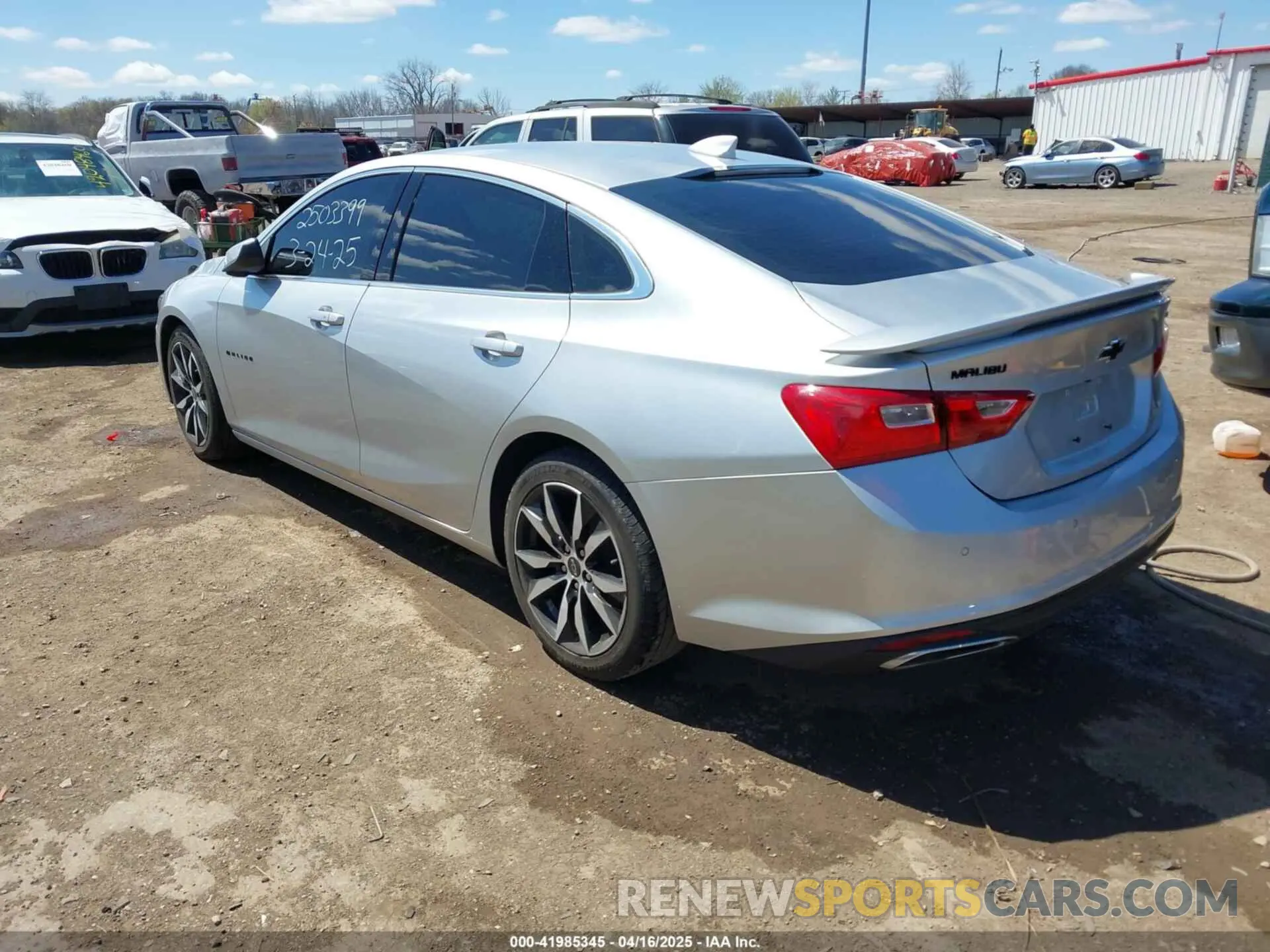 3 Photograph of a damaged car 1G1ZG5ST3MF016518 CHEVROLET MALIBU 2021