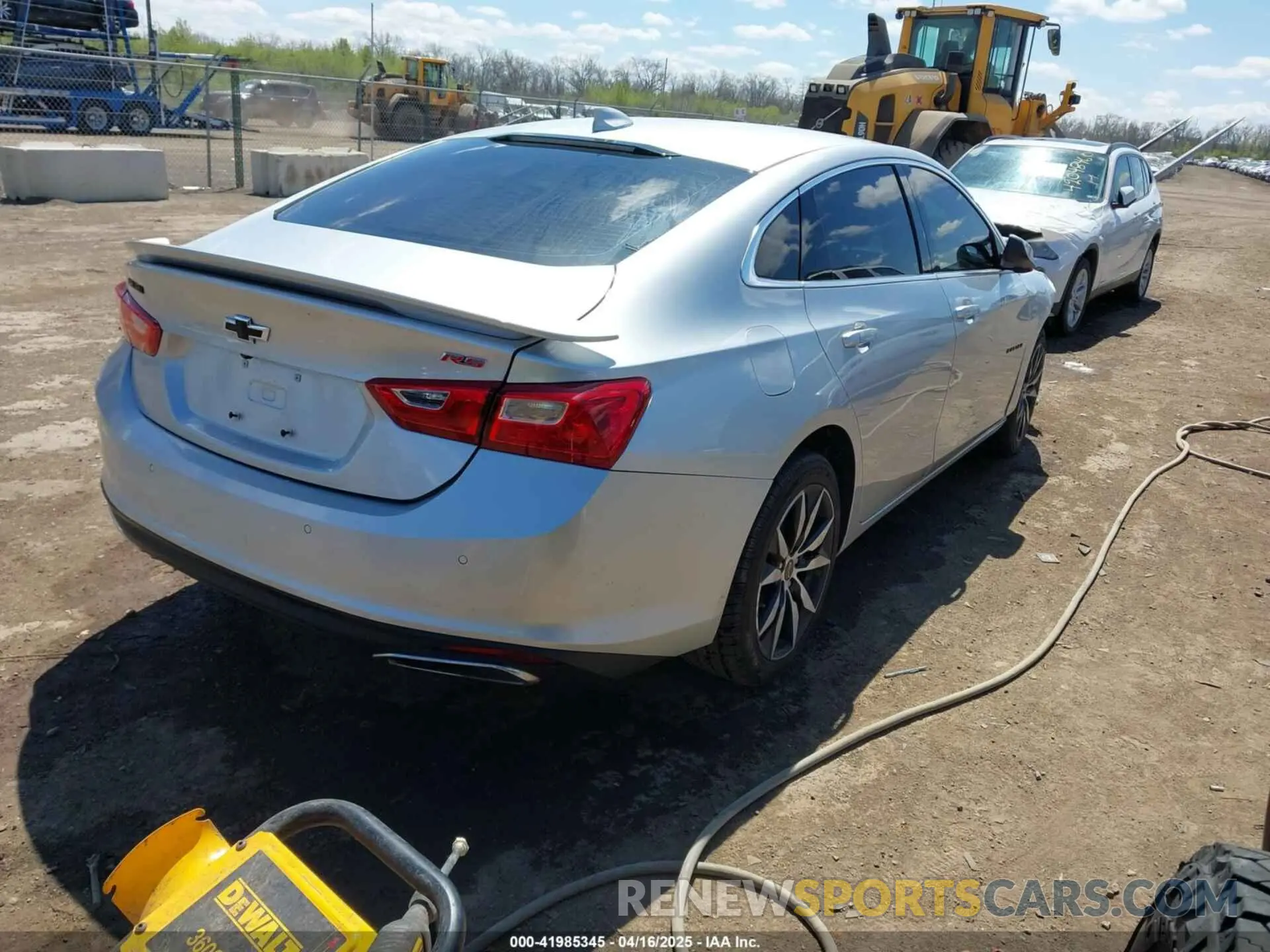 4 Photograph of a damaged car 1G1ZG5ST3MF016518 CHEVROLET MALIBU 2021