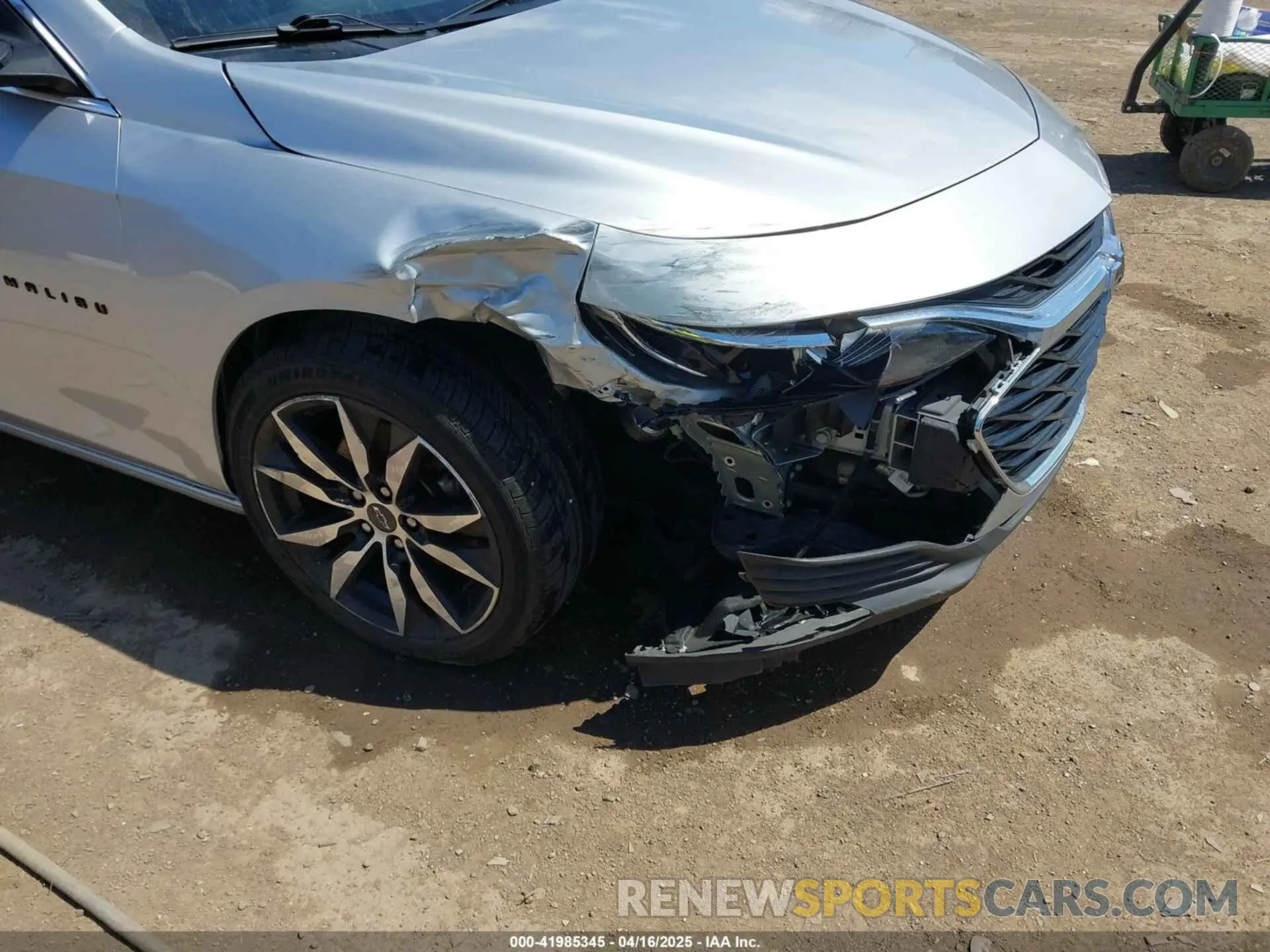 6 Photograph of a damaged car 1G1ZG5ST3MF016518 CHEVROLET MALIBU 2021