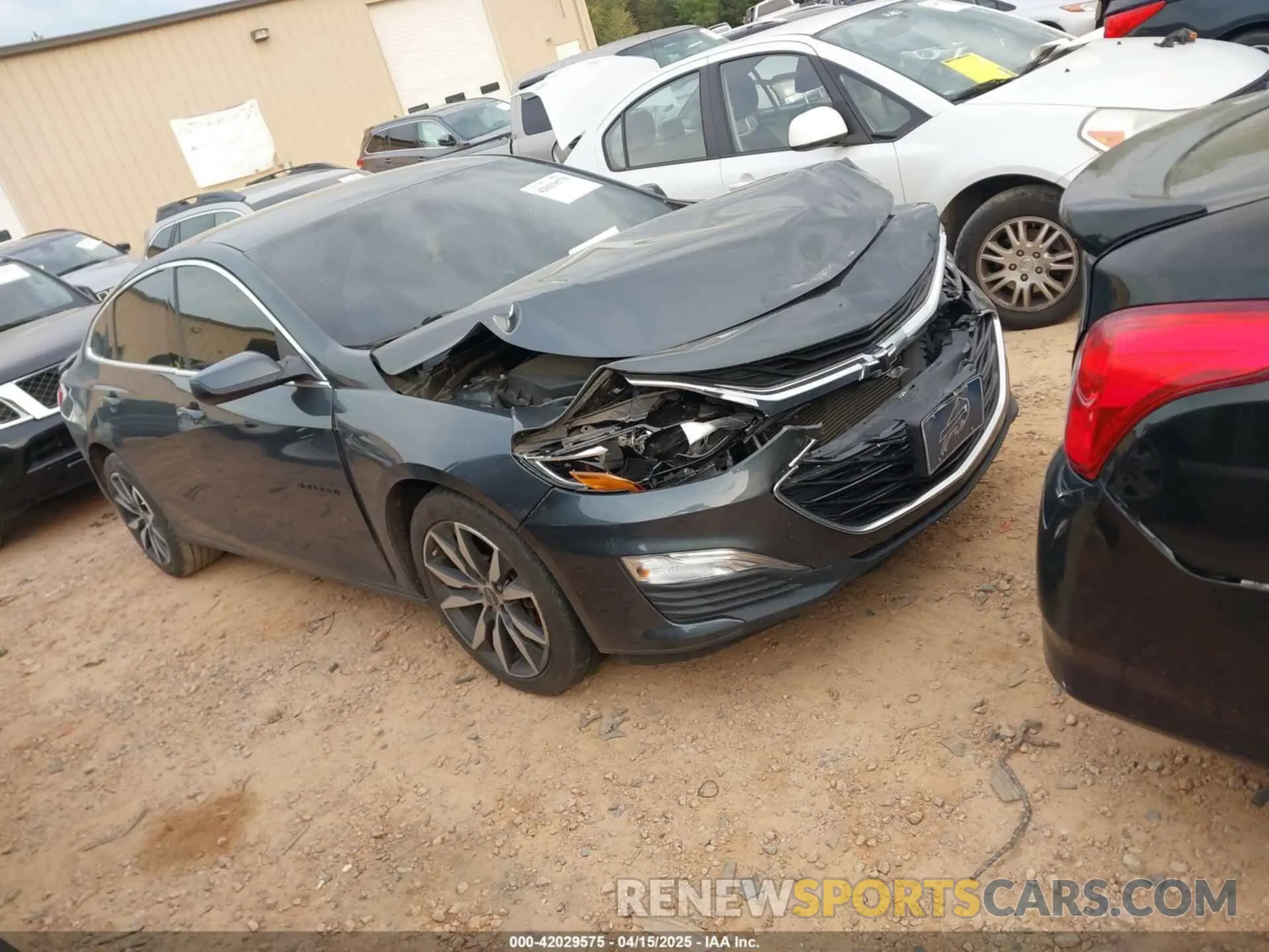 1 Photograph of a damaged car 1G1ZG5ST3MF039961 CHEVROLET MALIBU 2021