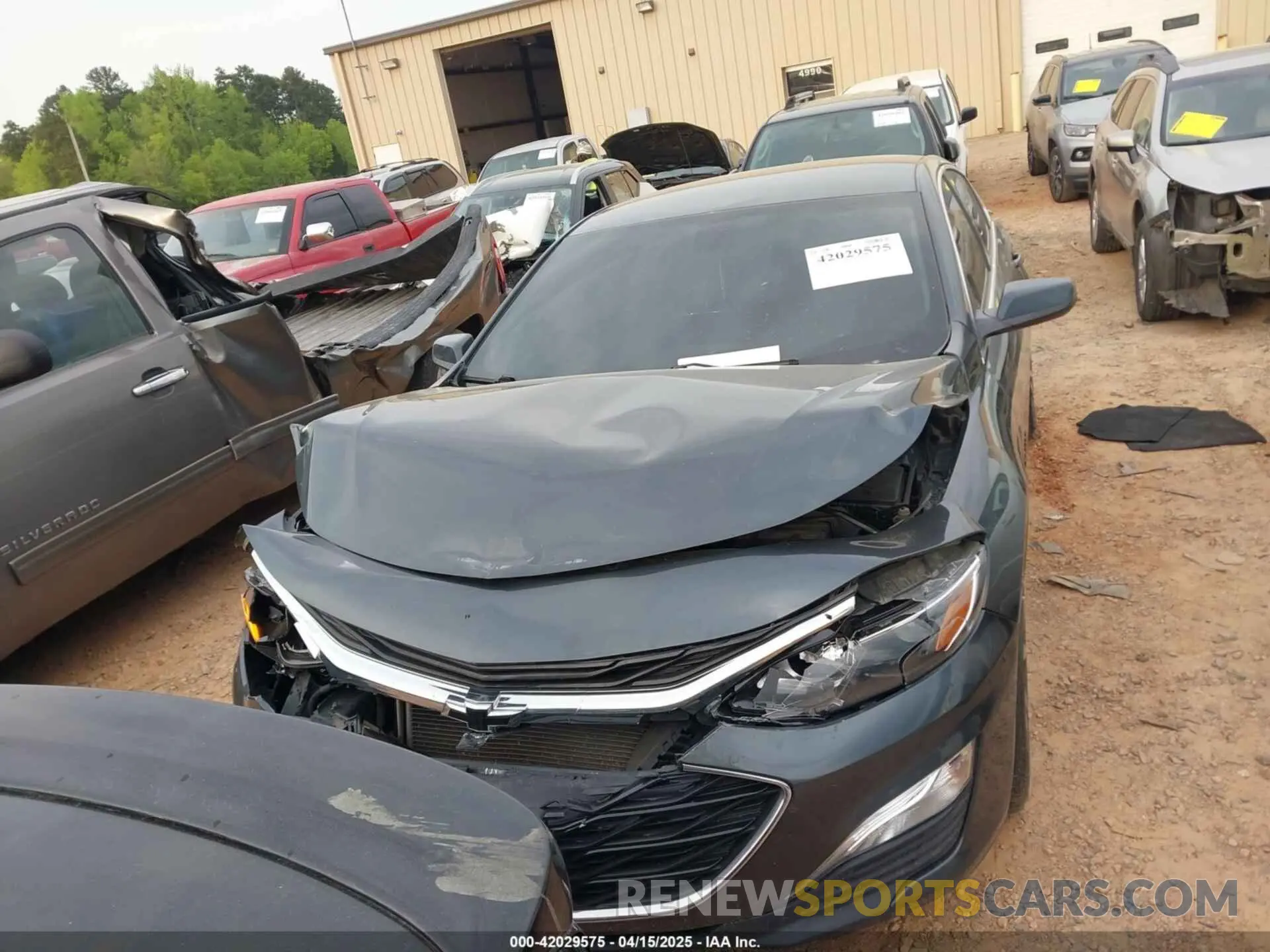11 Photograph of a damaged car 1G1ZG5ST3MF039961 CHEVROLET MALIBU 2021