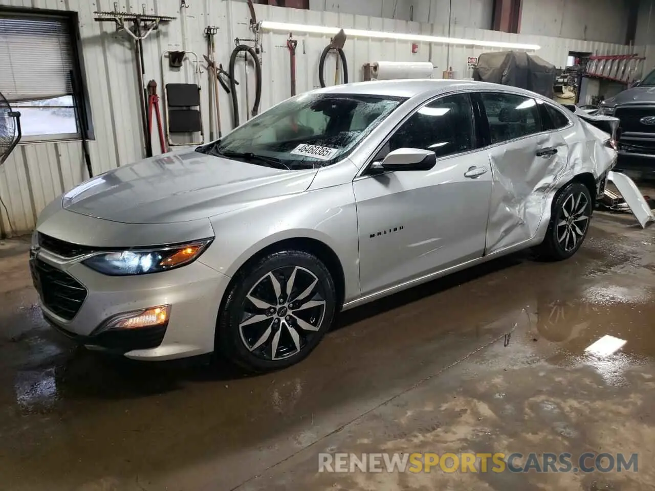 1 Photograph of a damaged car 1G1ZG5ST3MF042326 CHEVROLET MALIBU 2021