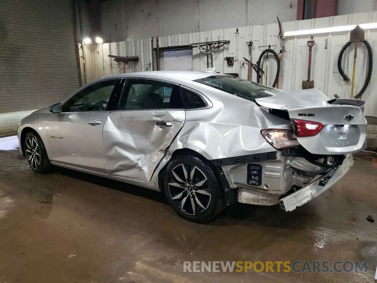 2 Photograph of a damaged car 1G1ZG5ST3MF042326 CHEVROLET MALIBU 2021