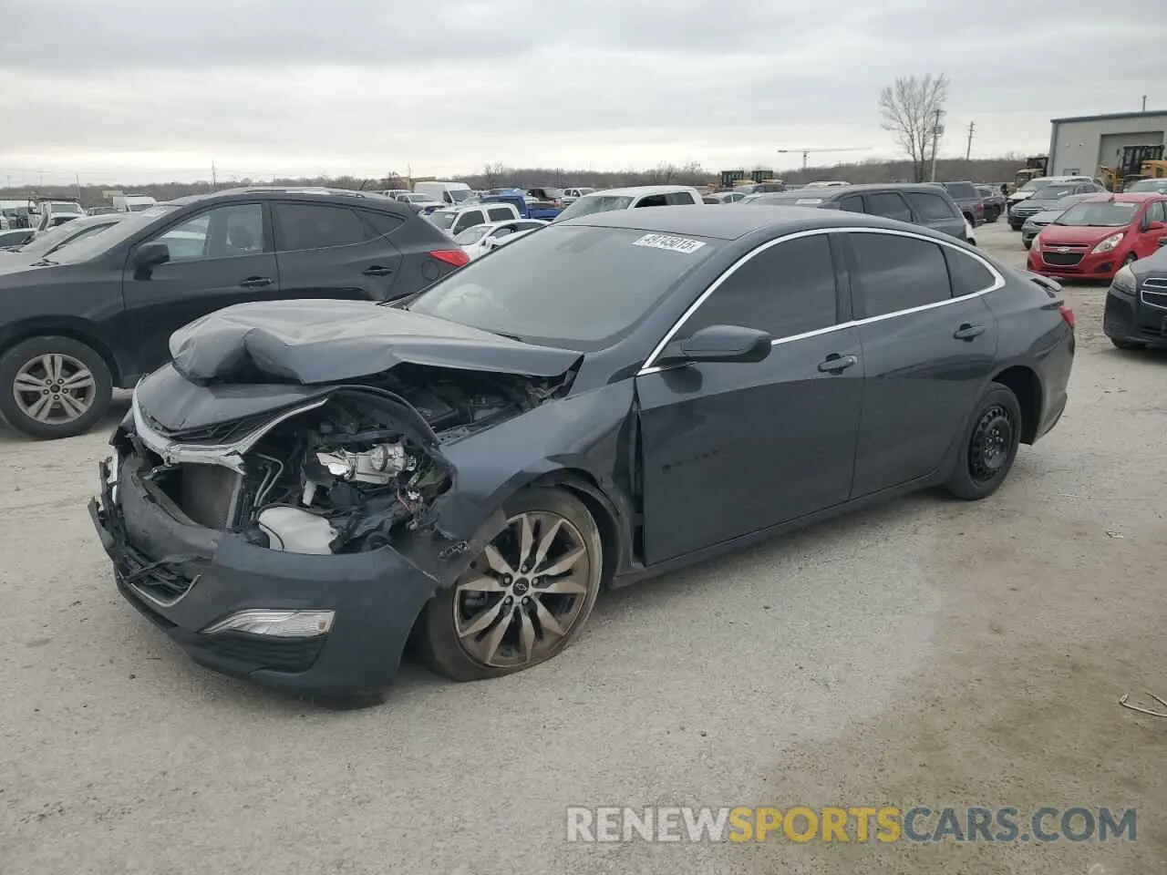 1 Photograph of a damaged car 1G1ZG5ST3MF047011 CHEVROLET MALIBU 2021