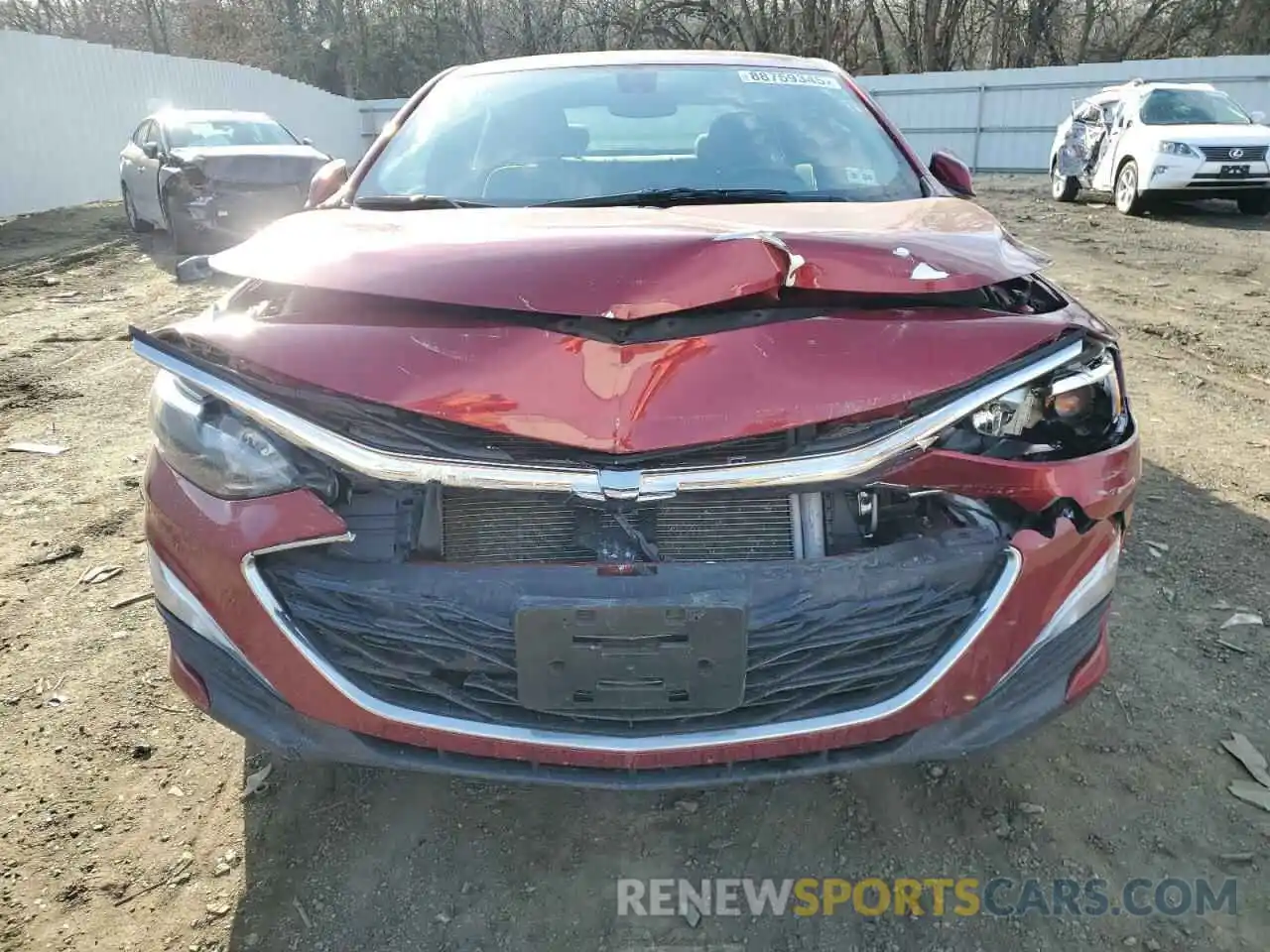 5 Photograph of a damaged car 1G1ZG5ST4MF051469 CHEVROLET MALIBU 2021