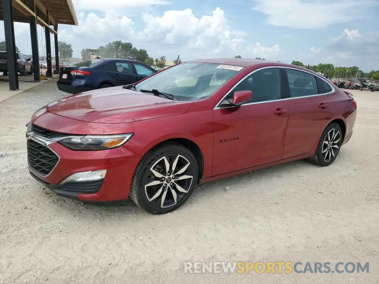 1 Photograph of a damaged car 1G1ZG5ST4MF059832 CHEVROLET MALIBU 2021