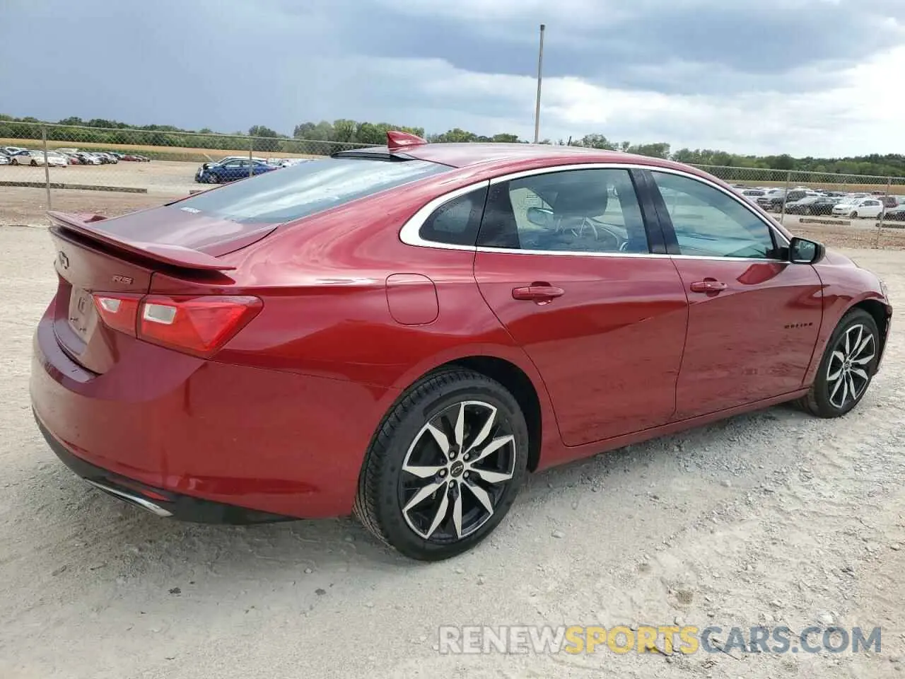 3 Photograph of a damaged car 1G1ZG5ST4MF059832 CHEVROLET MALIBU 2021