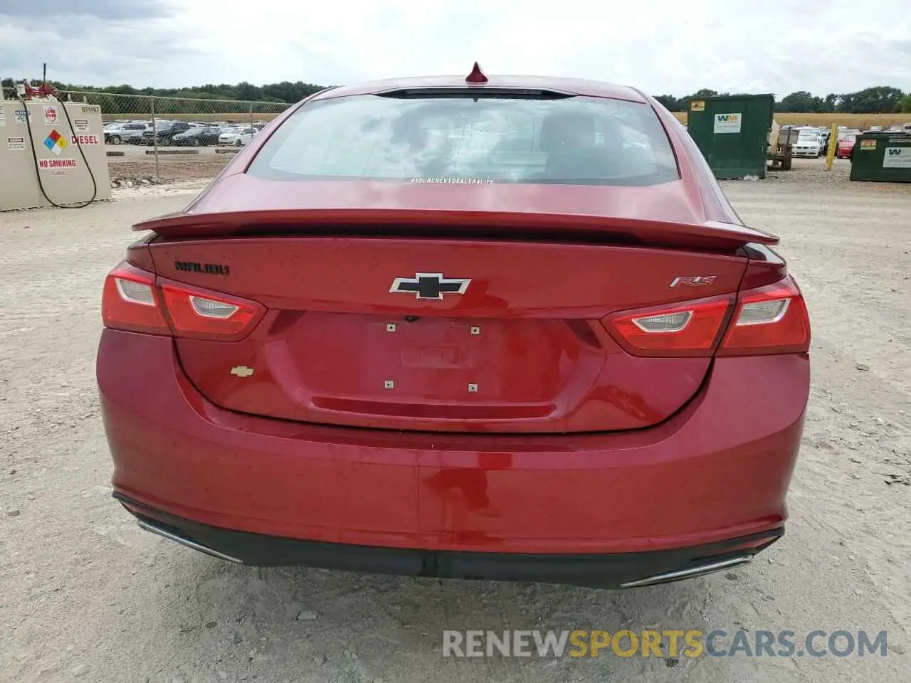 6 Photograph of a damaged car 1G1ZG5ST4MF059832 CHEVROLET MALIBU 2021