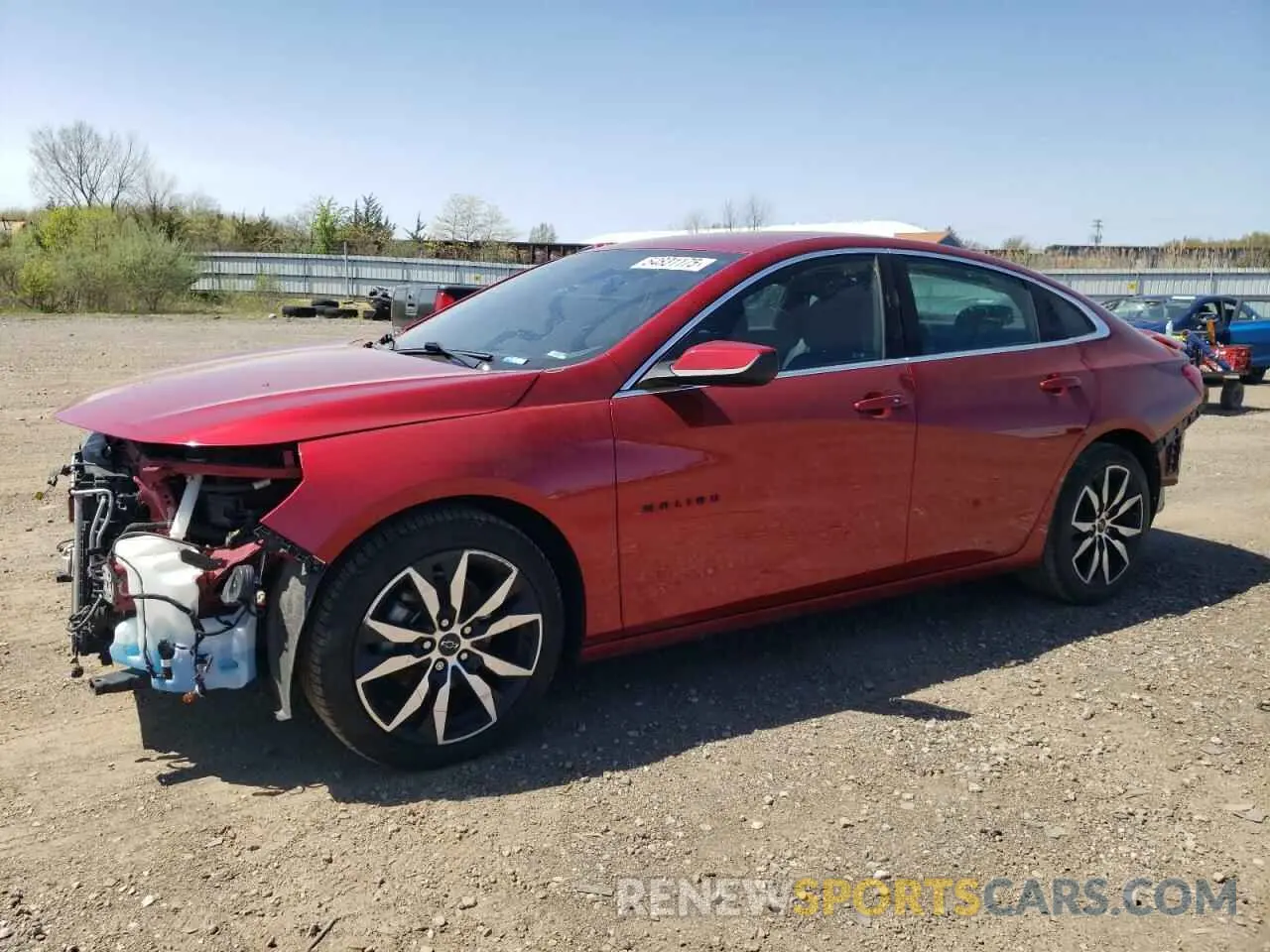 1 Photograph of a damaged car 1G1ZG5ST4MF060236 CHEVROLET MALIBU 2021
