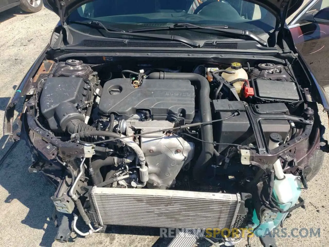 11 Photograph of a damaged car 1G1ZG5ST5MF011420 CHEVROLET MALIBU 2021