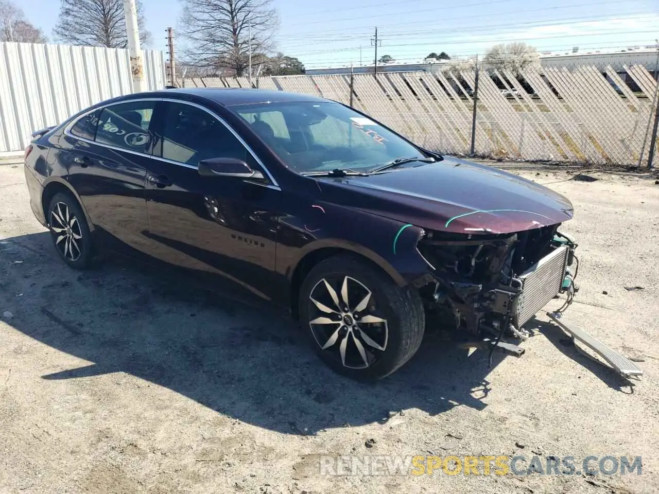 4 Photograph of a damaged car 1G1ZG5ST5MF011420 CHEVROLET MALIBU 2021