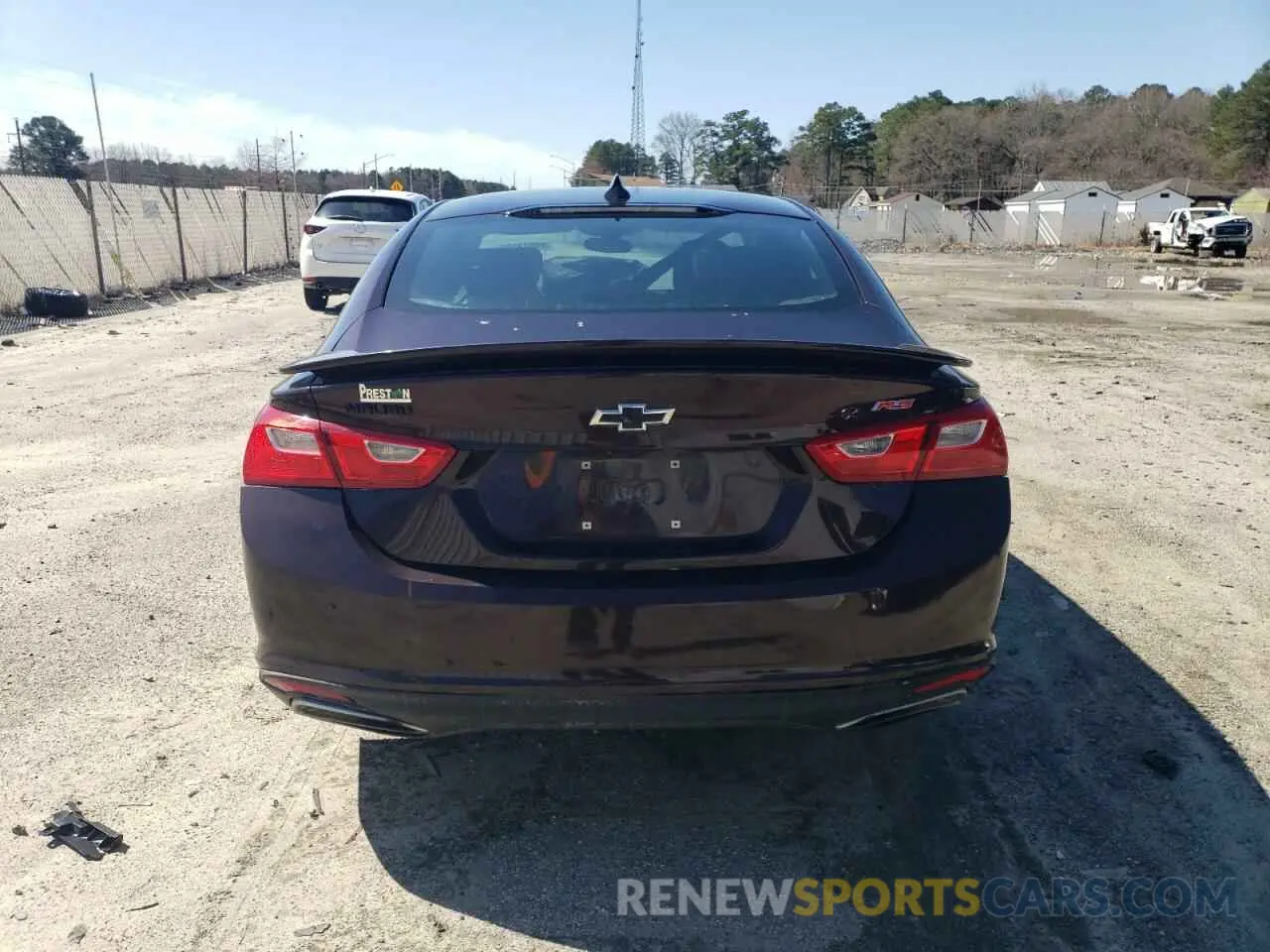 6 Photograph of a damaged car 1G1ZG5ST5MF011420 CHEVROLET MALIBU 2021