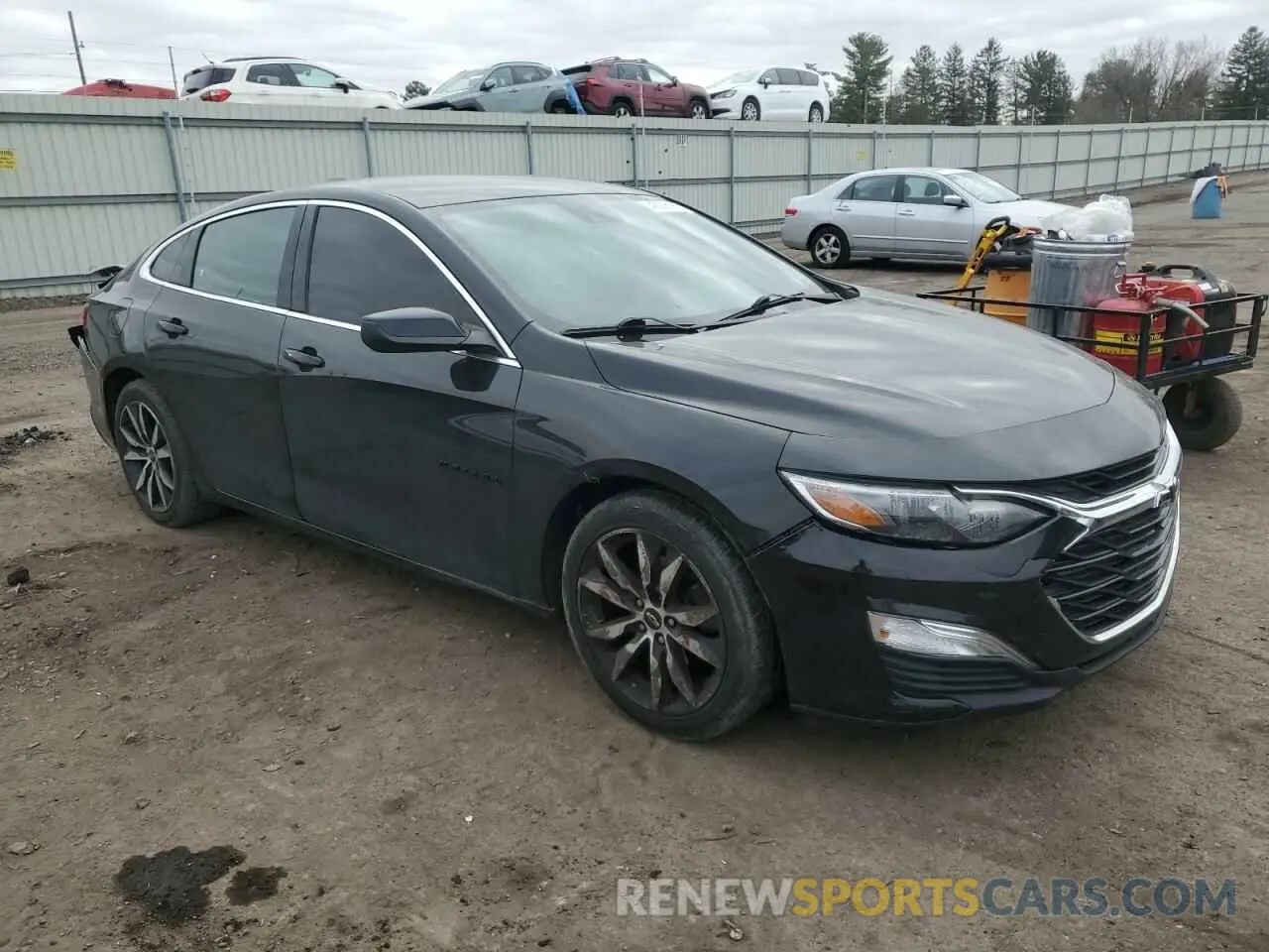 4 Photograph of a damaged car 1G1ZG5ST5MF032848 CHEVROLET MALIBU 2021