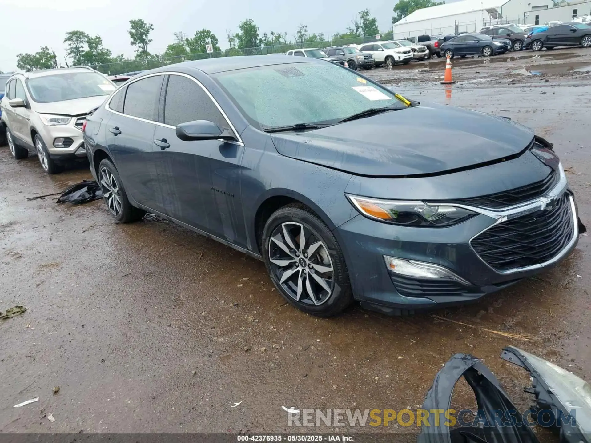 1 Photograph of a damaged car 1G1ZG5ST5MF043736 CHEVROLET MALIBU 2021