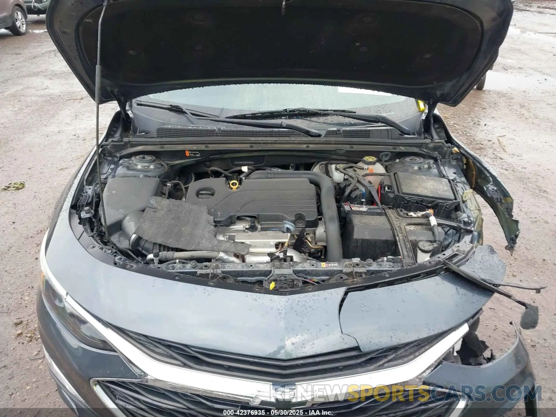 10 Photograph of a damaged car 1G1ZG5ST5MF043736 CHEVROLET MALIBU 2021