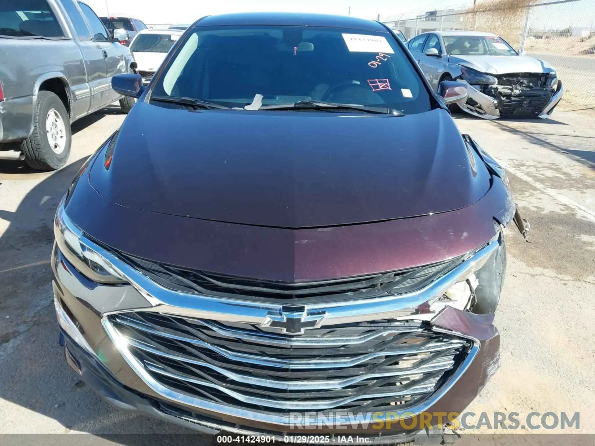 11 Photograph of a damaged car 1G1ZG5ST5MF060231 CHEVROLET MALIBU 2021