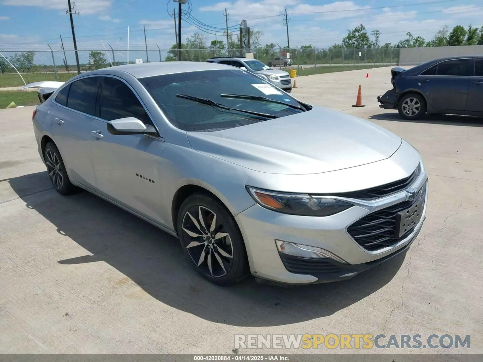 1 Photograph of a damaged car 1G1ZG5ST6MF014312 CHEVROLET MALIBU 2021