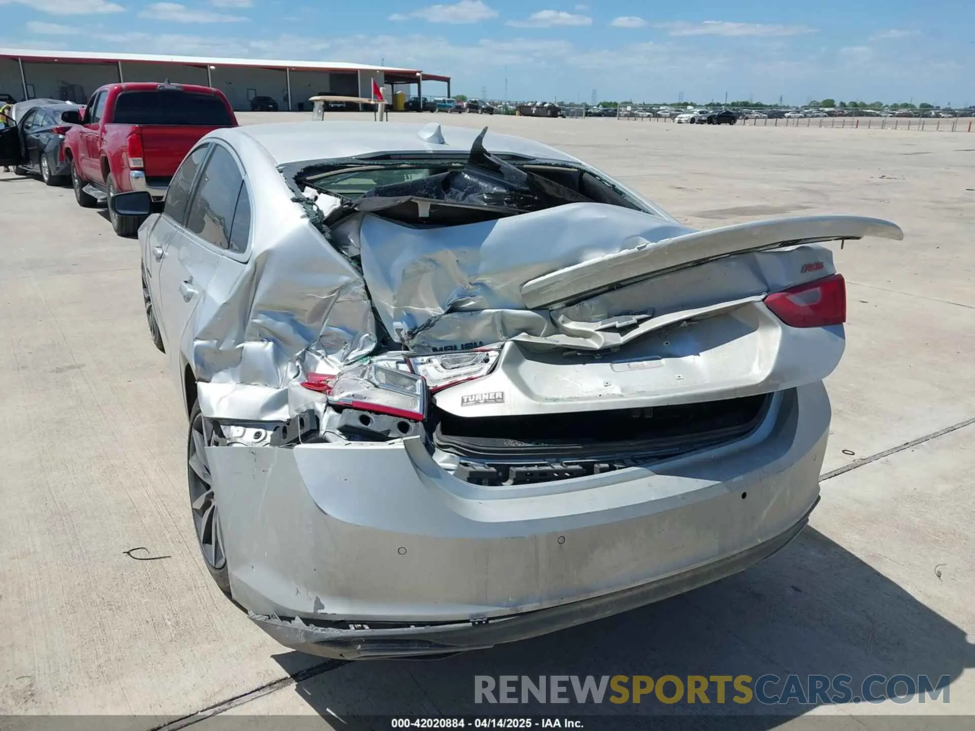 6 Photograph of a damaged car 1G1ZG5ST6MF014312 CHEVROLET MALIBU 2021