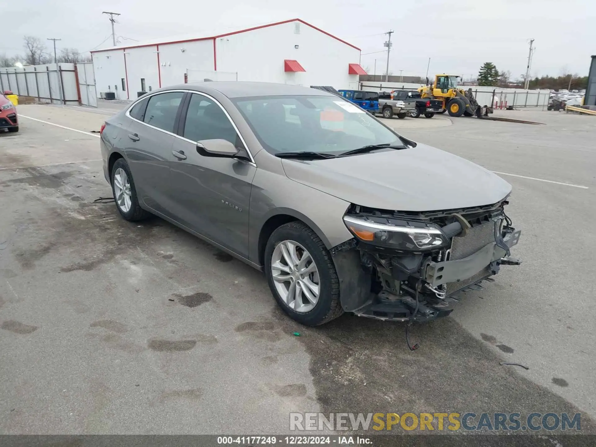 1 Photograph of a damaged car 1G1ZG5ST6MF038223 CHEVROLET MALIBU 2021