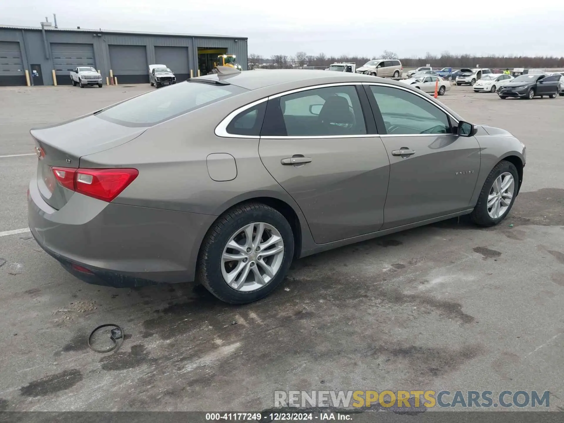4 Photograph of a damaged car 1G1ZG5ST6MF038223 CHEVROLET MALIBU 2021