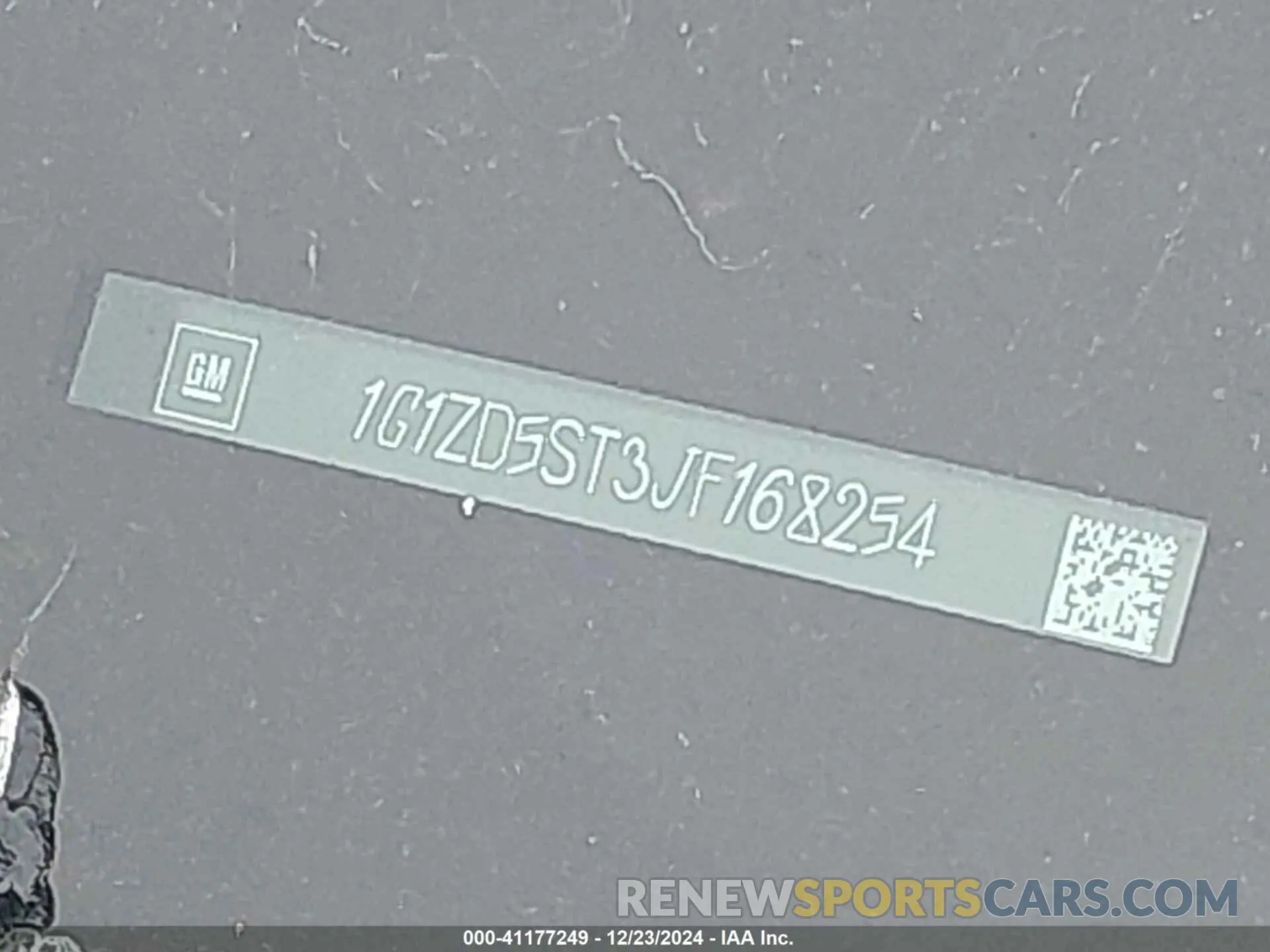 9 Photograph of a damaged car 1G1ZG5ST6MF038223 CHEVROLET MALIBU 2021