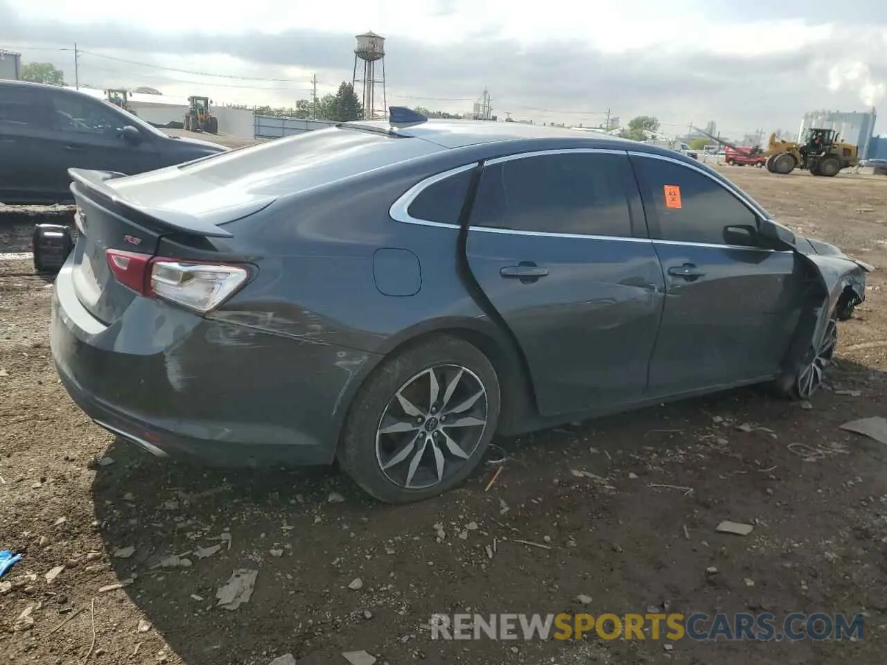 3 Photograph of a damaged car 1G1ZG5ST7MF037260 CHEVROLET MALIBU 2021