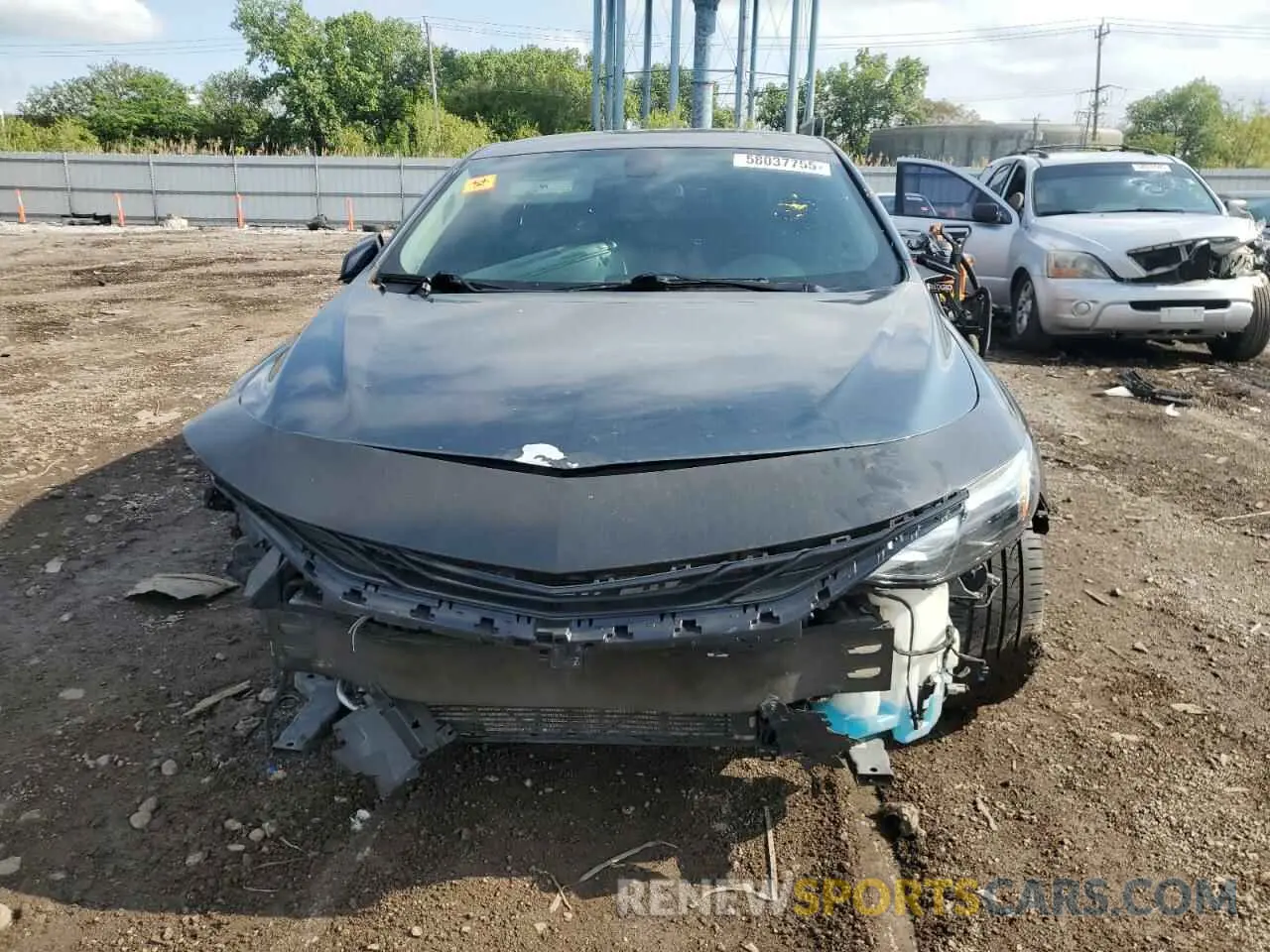5 Photograph of a damaged car 1G1ZG5ST7MF037260 CHEVROLET MALIBU 2021