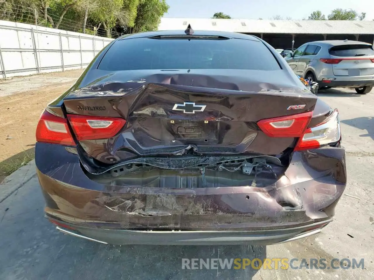 6 Photograph of a damaged car 1G1ZG5ST7MF045634 CHEVROLET MALIBU 2021