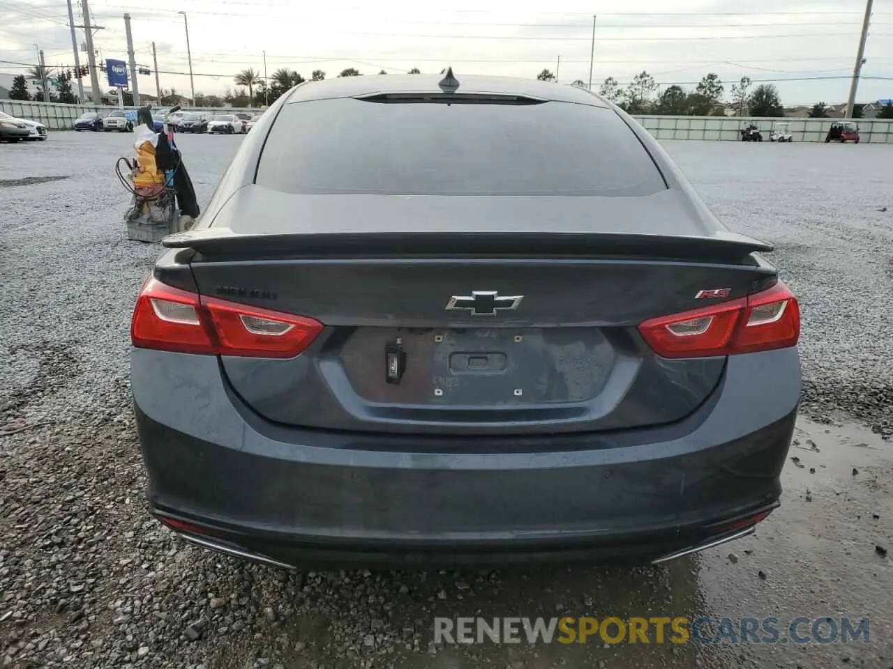 6 Photograph of a damaged car 1G1ZG5ST7MF059419 CHEVROLET MALIBU 2021