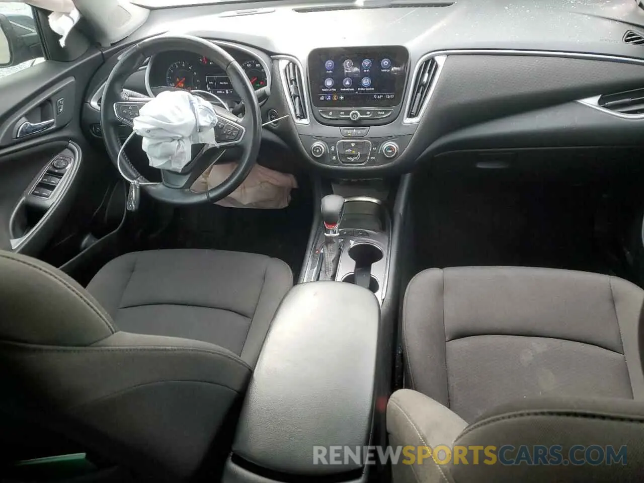 8 Photograph of a damaged car 1G1ZG5ST7MF059419 CHEVROLET MALIBU 2021