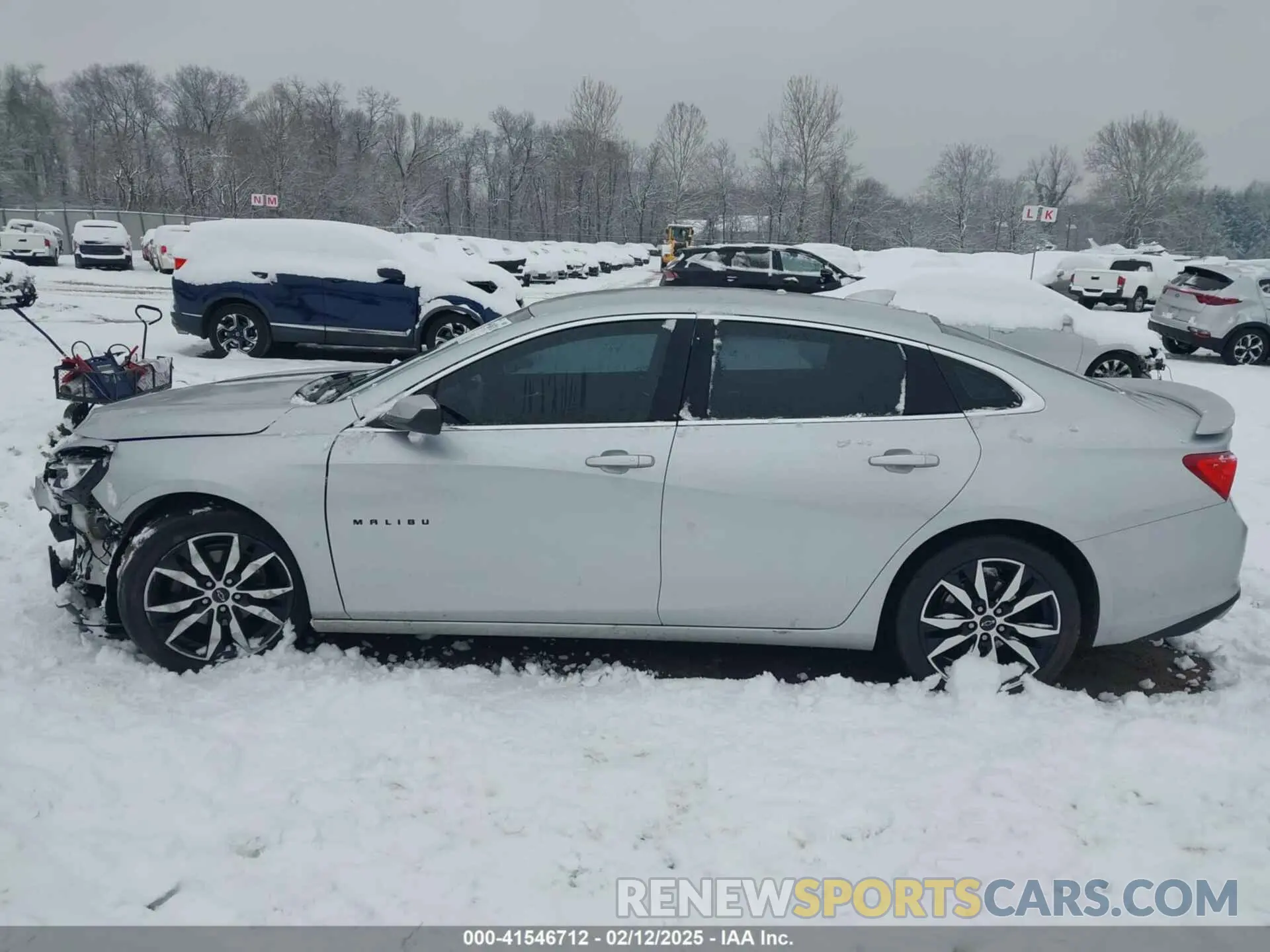 14 Photograph of a damaged car 1G1ZG5ST7MF063549 CHEVROLET MALIBU 2021
