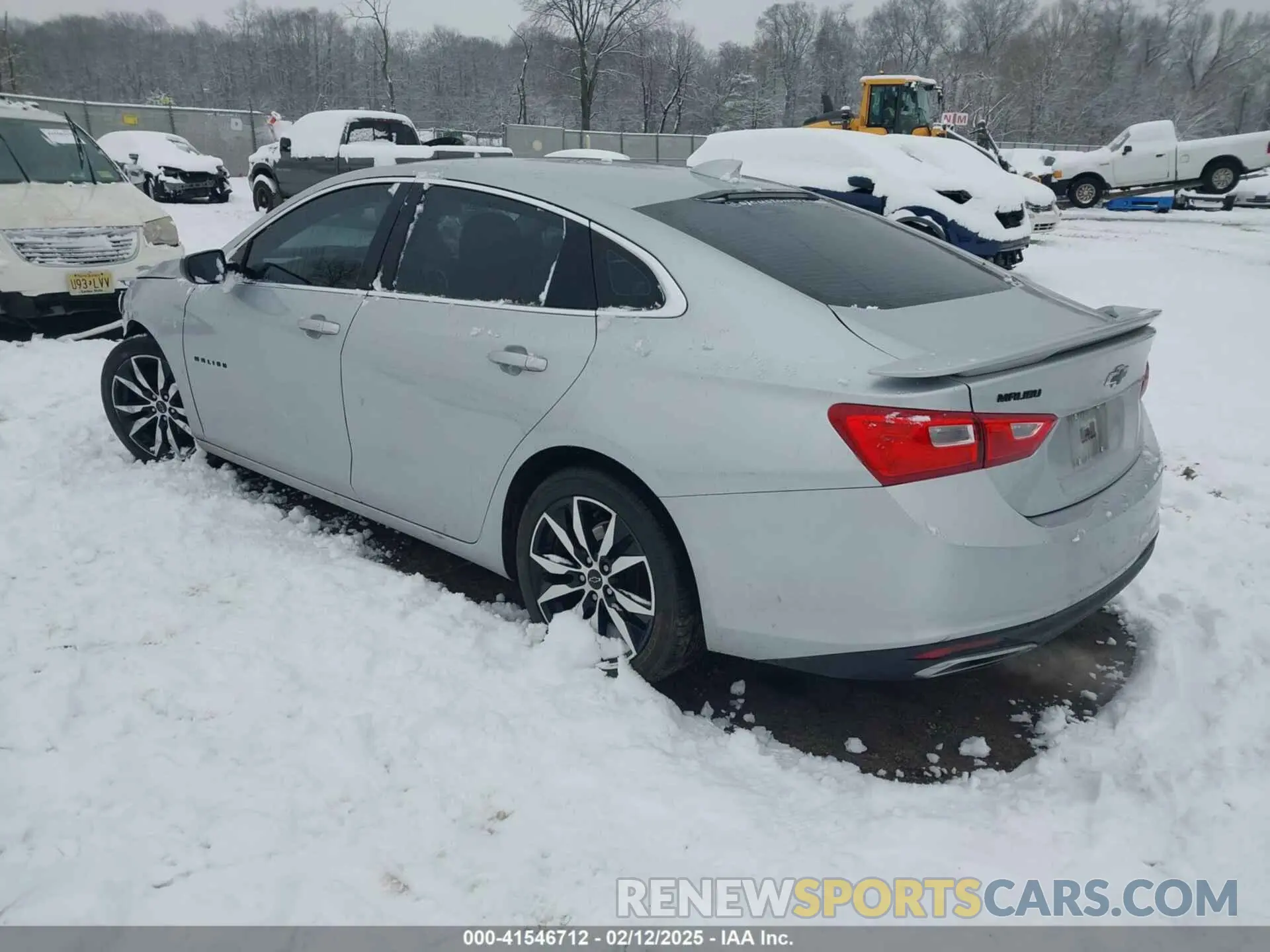 3 Photograph of a damaged car 1G1ZG5ST7MF063549 CHEVROLET MALIBU 2021