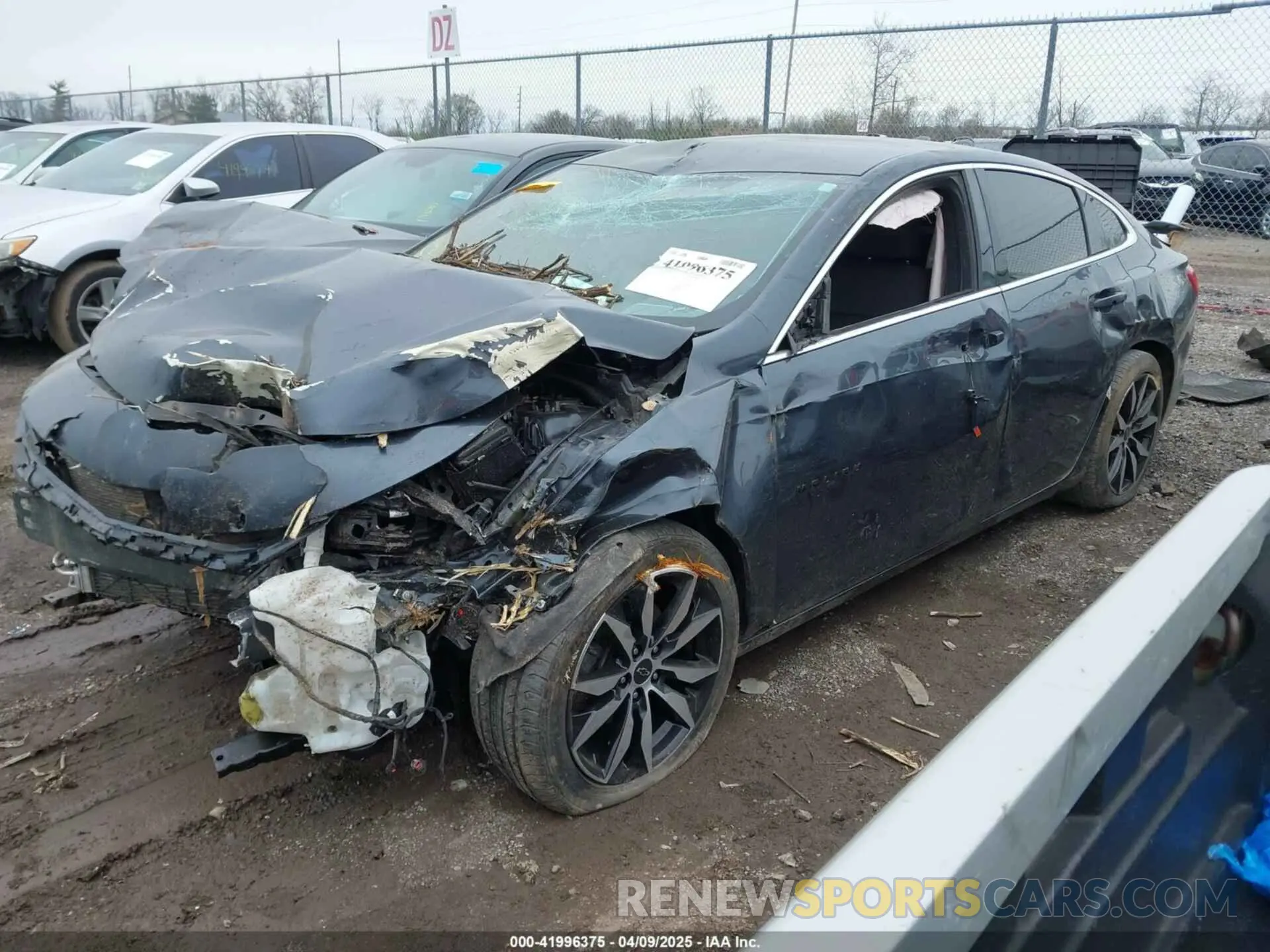 2 Photograph of a damaged car 1G1ZG5ST7MF077287 CHEVROLET MALIBU 2021