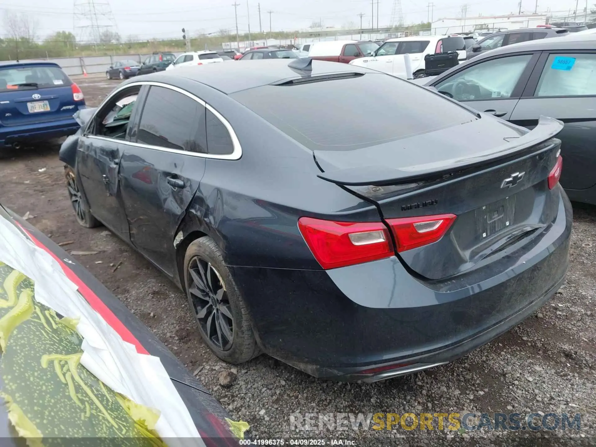 3 Photograph of a damaged car 1G1ZG5ST7MF077287 CHEVROLET MALIBU 2021