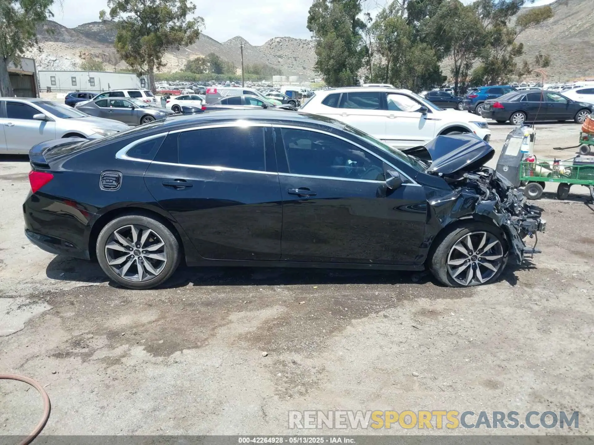 13 Photograph of a damaged car 1G1ZG5ST7MF089634 CHEVROLET MALIBU 2021