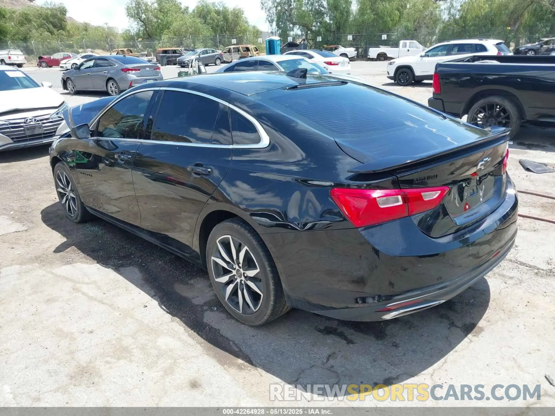 3 Photograph of a damaged car 1G1ZG5ST7MF089634 CHEVROLET MALIBU 2021