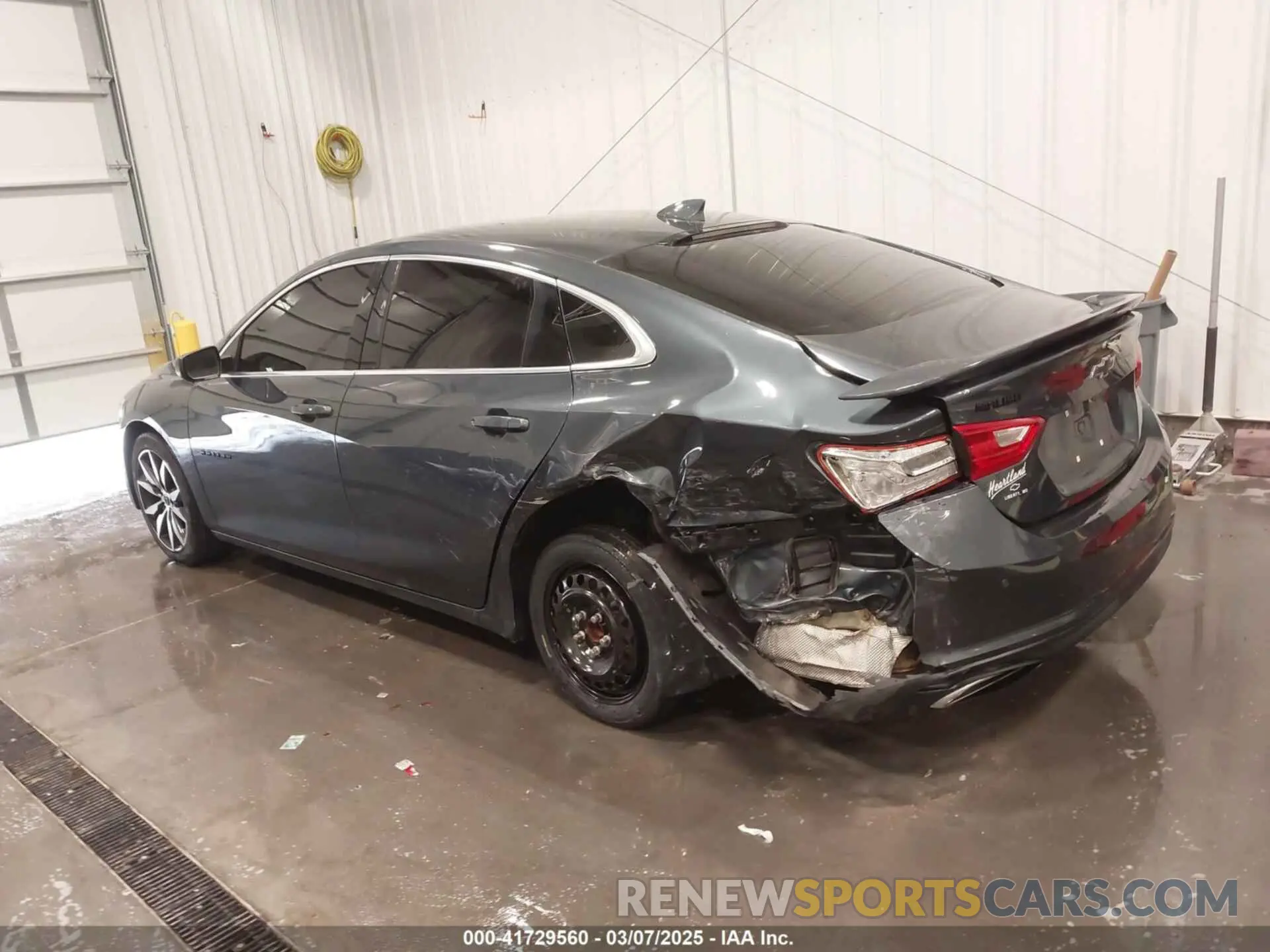 3 Photograph of a damaged car 1G1ZG5ST9MF036014 CHEVROLET MALIBU 2021