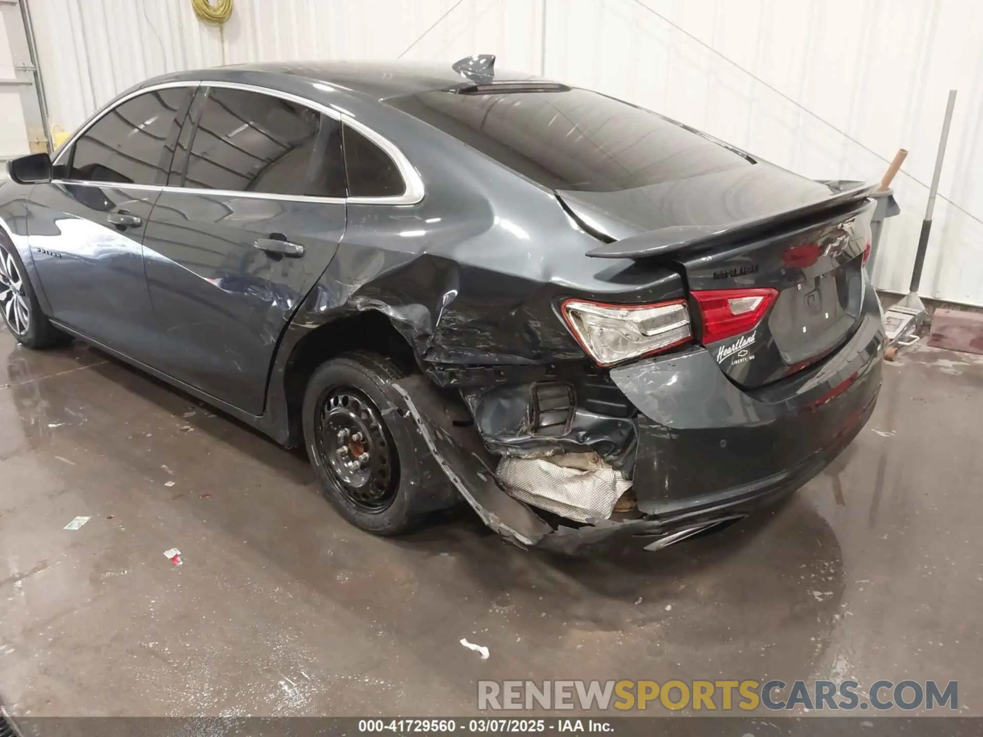 6 Photograph of a damaged car 1G1ZG5ST9MF036014 CHEVROLET MALIBU 2021
