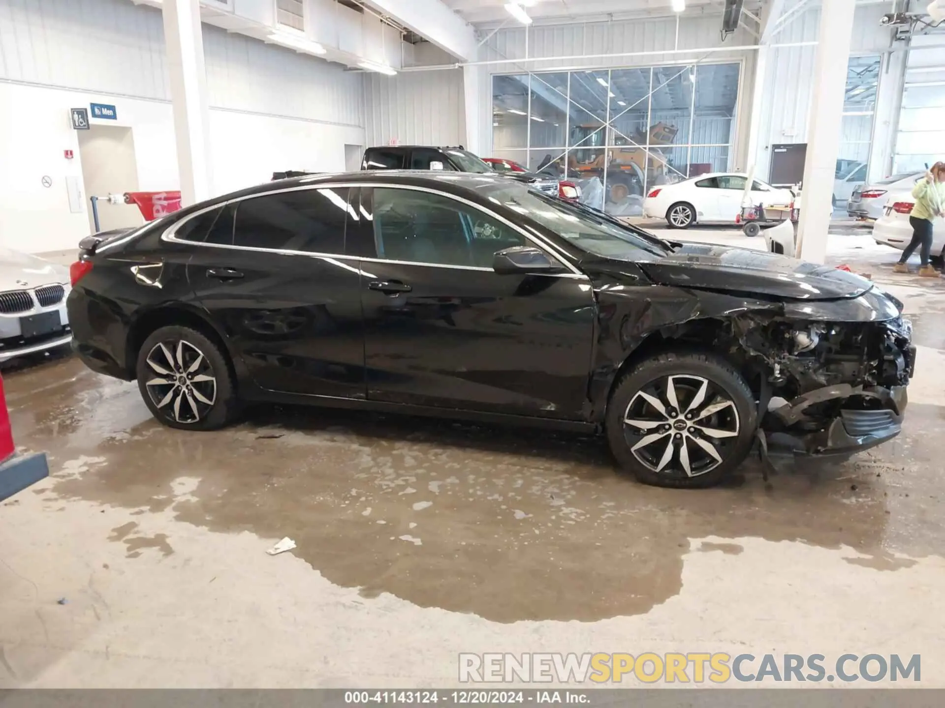 13 Photograph of a damaged car 1G1ZG5ST9MF036949 CHEVROLET MALIBU 2021