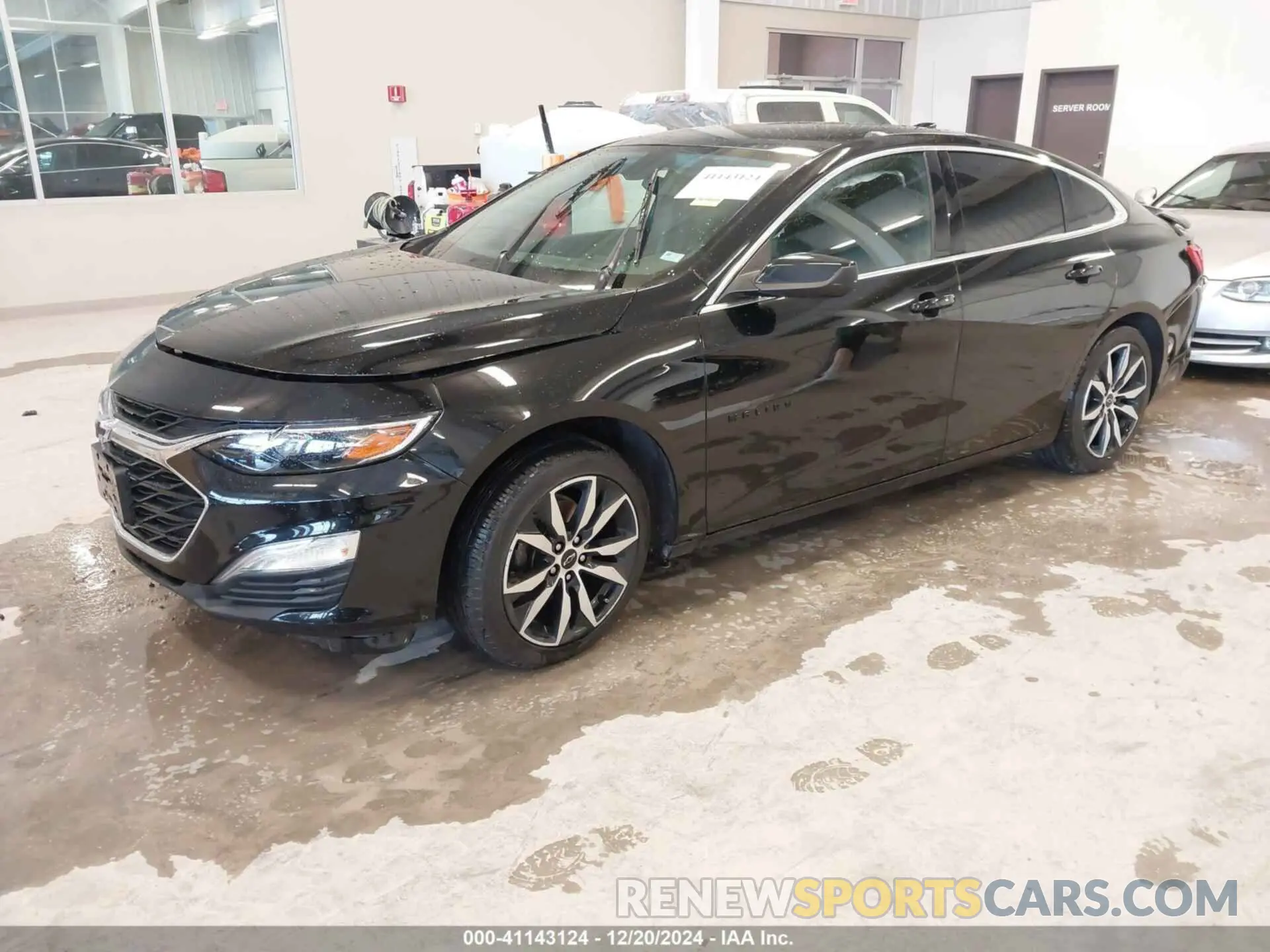 2 Photograph of a damaged car 1G1ZG5ST9MF036949 CHEVROLET MALIBU 2021