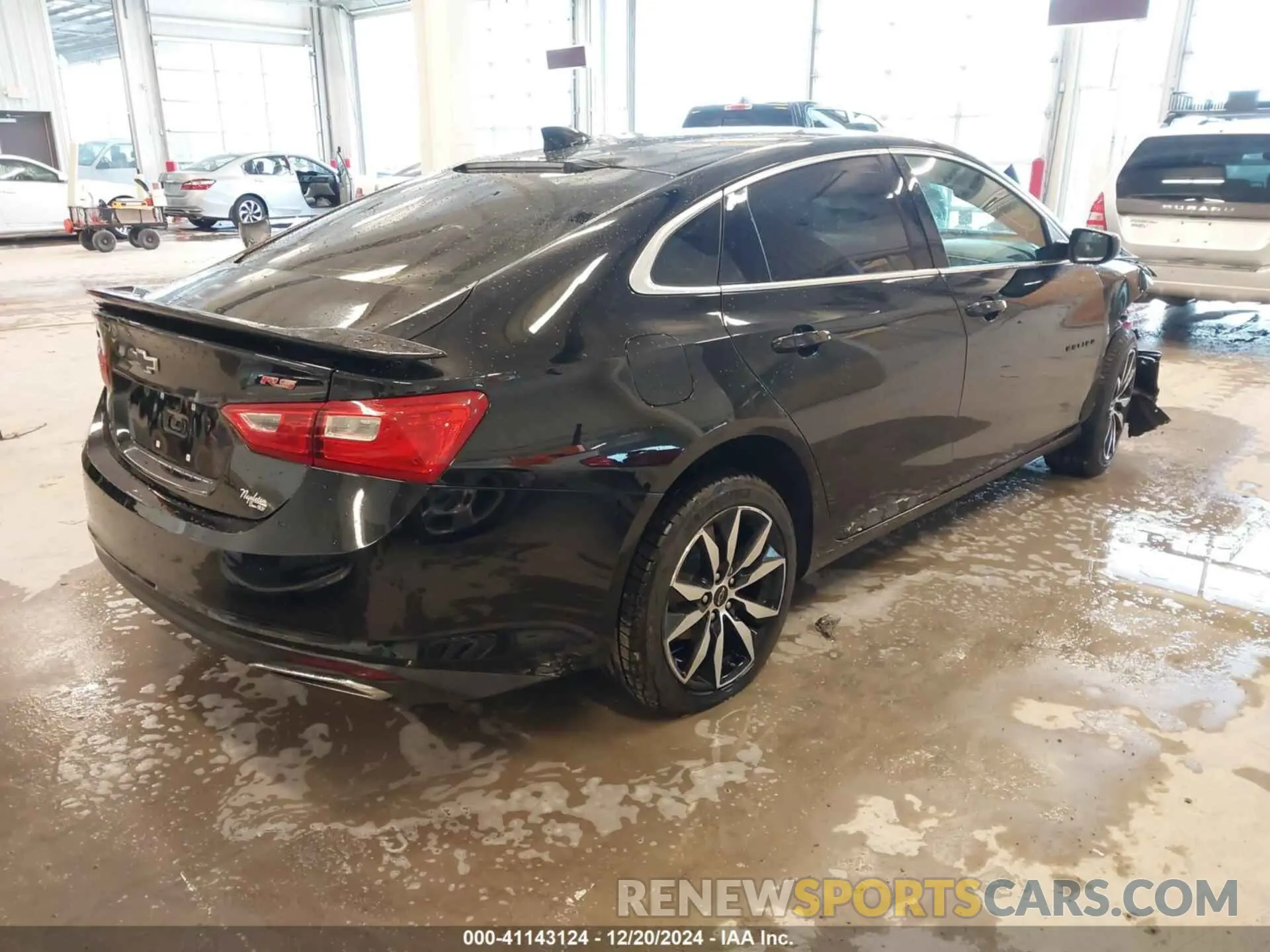 4 Photograph of a damaged car 1G1ZG5ST9MF036949 CHEVROLET MALIBU 2021