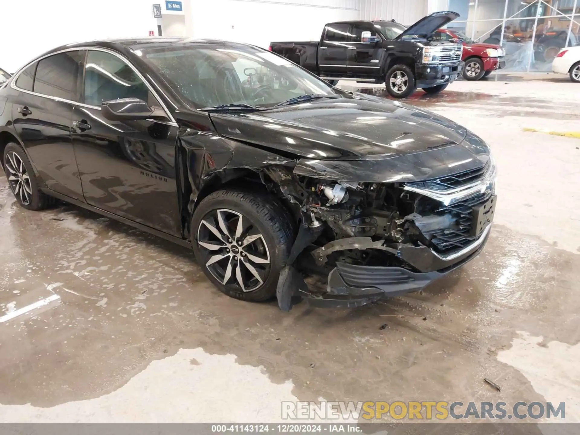 6 Photograph of a damaged car 1G1ZG5ST9MF036949 CHEVROLET MALIBU 2021