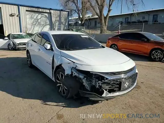 11 Photograph of a damaged car 1G1ZG5ST9MF089201 CHEVROLET MALIBU 2021