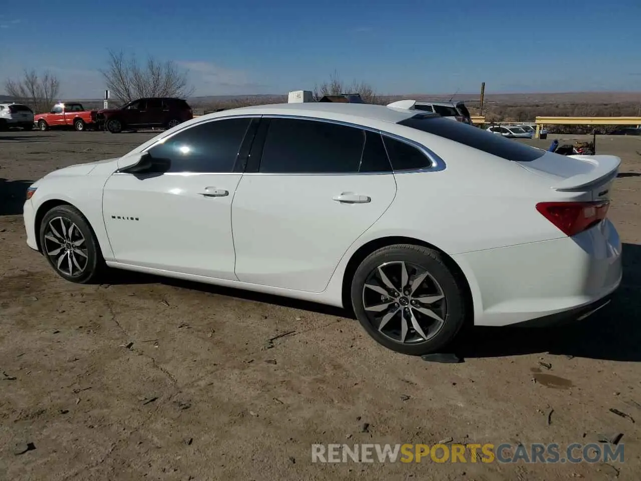 2 Photograph of a damaged car 1G1ZG5ST9MF089201 CHEVROLET MALIBU 2021
