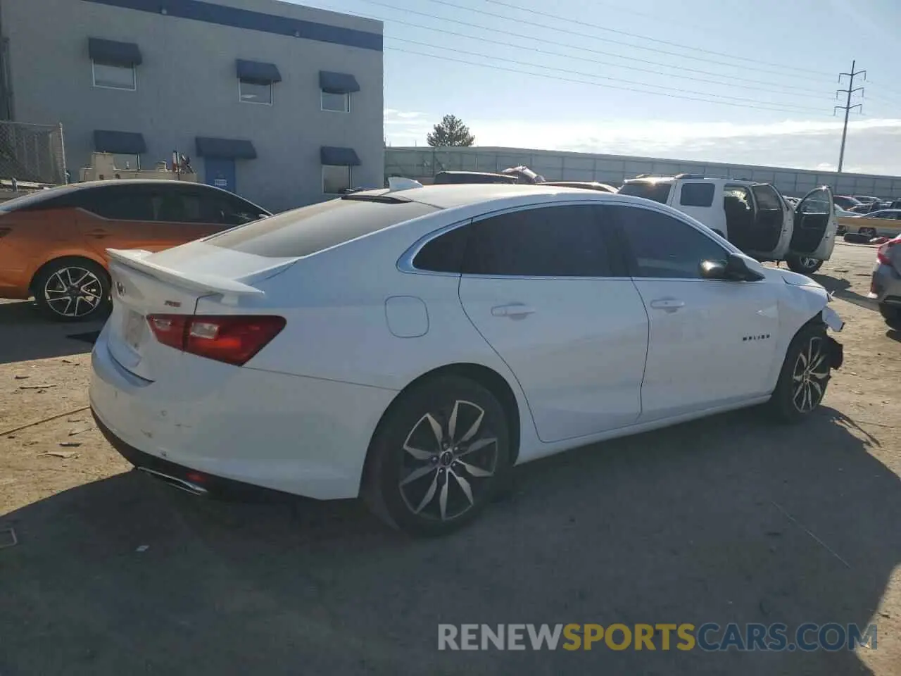 3 Photograph of a damaged car 1G1ZG5ST9MF089201 CHEVROLET MALIBU 2021