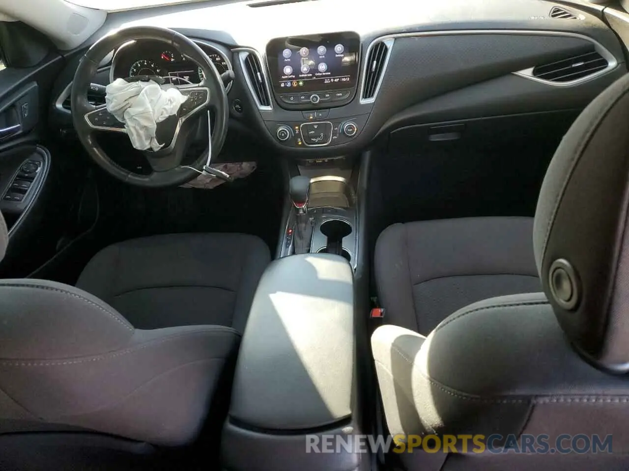8 Photograph of a damaged car 1G1ZG5ST9MF089201 CHEVROLET MALIBU 2021