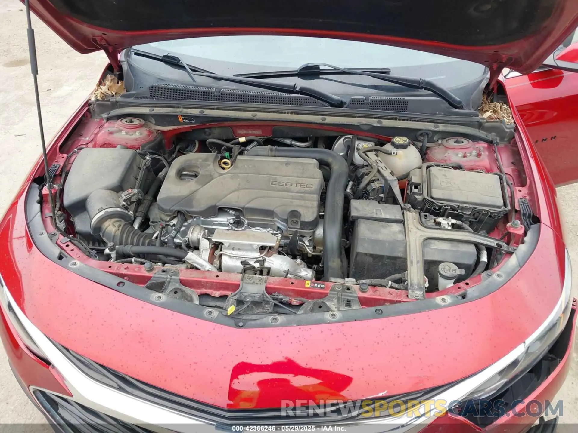 10 Photograph of a damaged car 1G1ZG5STXMF009260 CHEVROLET MALIBU 2021