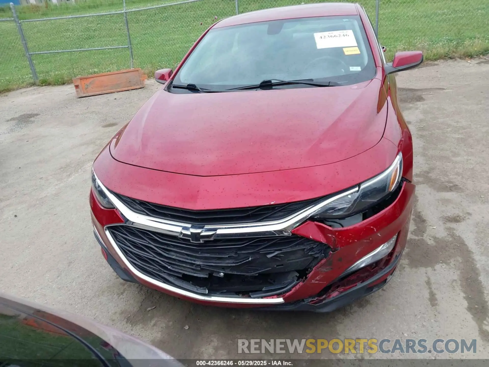 12 Photograph of a damaged car 1G1ZG5STXMF009260 CHEVROLET MALIBU 2021