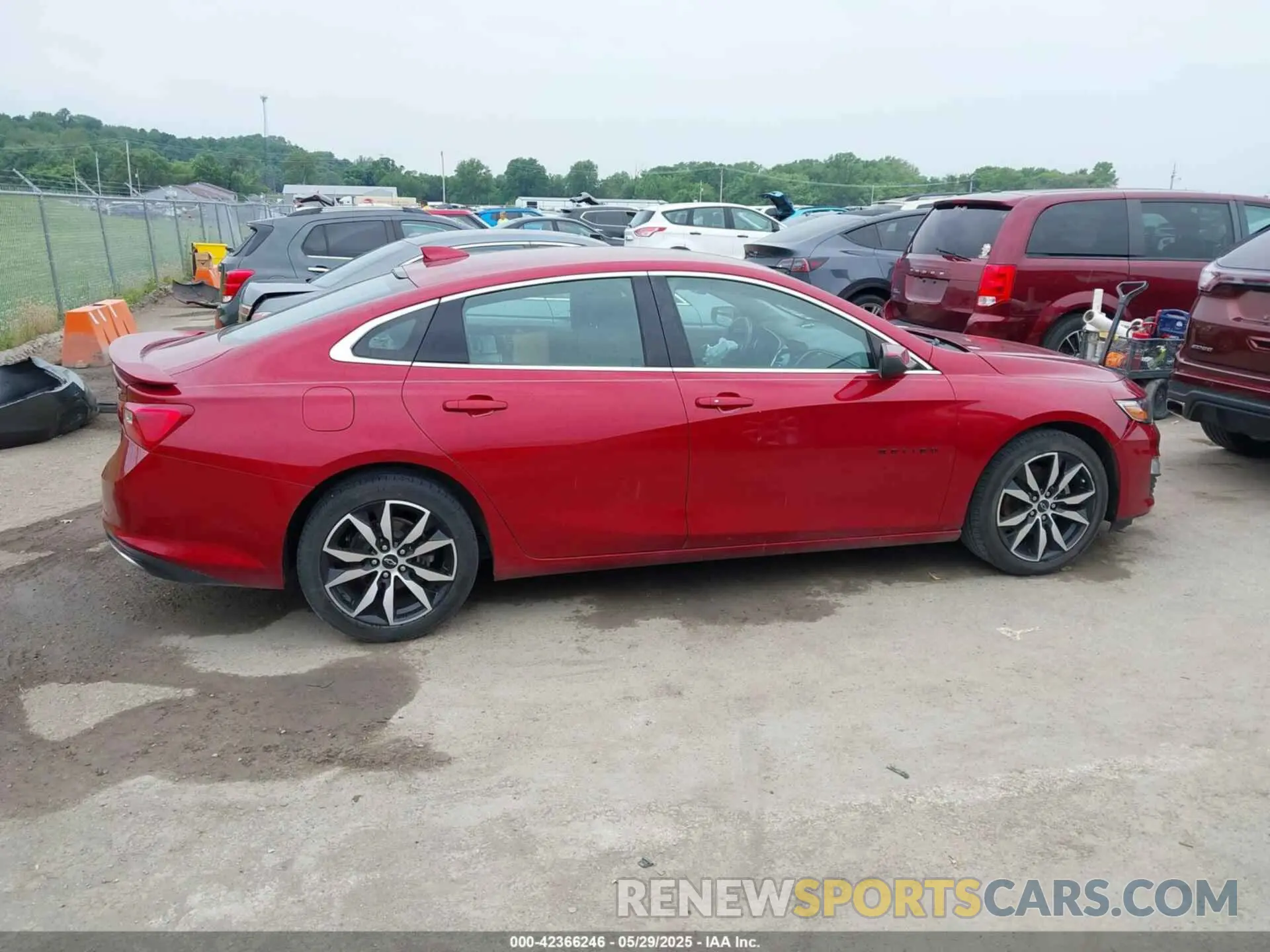 13 Photograph of a damaged car 1G1ZG5STXMF009260 CHEVROLET MALIBU 2021